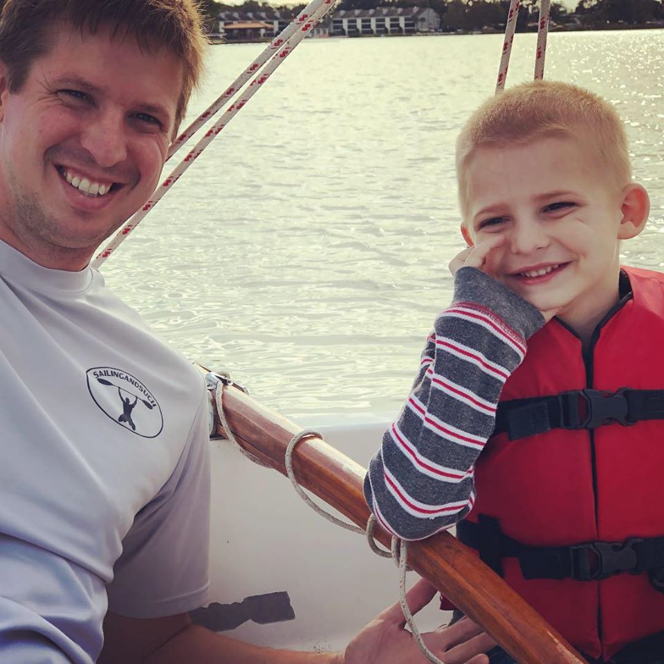 Sailing Orlando family sailing sunset cruise