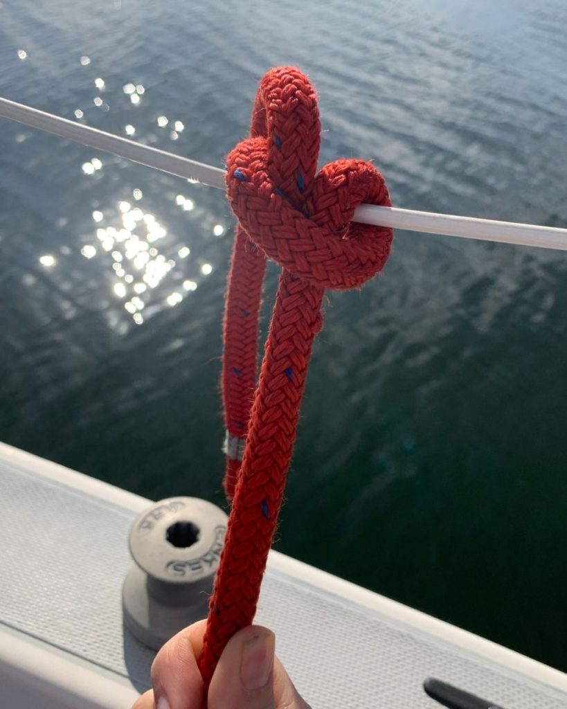 Clove Hitch Knot - Sailing Orlando