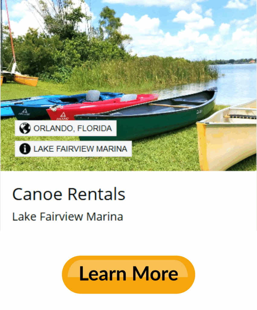 Canoe Rentals in Orlando